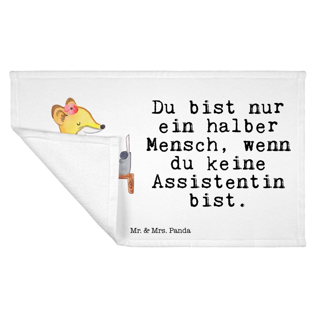 Handtuch Assistentin mit Herz Gästetuch, Reisehandtuch, Sport Handtuch, Frottier, Kinder Handtuch, Beruf, Ausbildung, Jubiläum, Abschied, Rente, Kollege, Kollegin, Geschenk, Schenken, Arbeitskollege, Mitarbeiter, Firma, Danke, Dankeschön