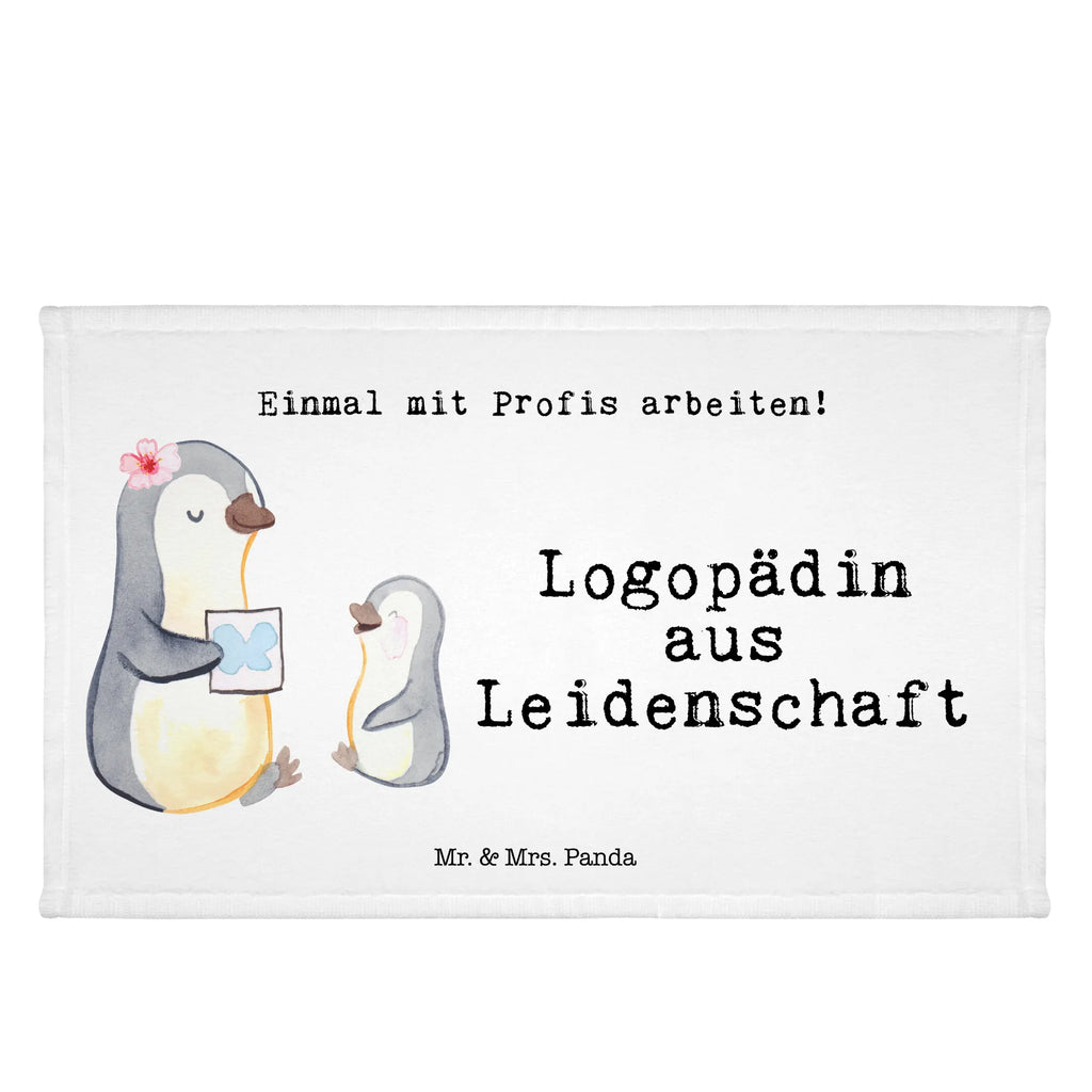 Handtuch Logopädin aus Leidenschaft Gästetuch, Reisehandtuch, Sport Handtuch, Frottier, Kinder Handtuch, Beruf, Ausbildung, Jubiläum, Abschied, Rente, Kollege, Kollegin, Geschenk, Schenken, Arbeitskollege, Mitarbeiter, Firma, Danke, Dankeschön, Logopädin, Logopädie, Studium