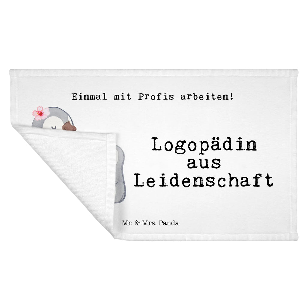 Handtuch Logopädin aus Leidenschaft Gästetuch, Reisehandtuch, Sport Handtuch, Frottier, Kinder Handtuch, Beruf, Ausbildung, Jubiläum, Abschied, Rente, Kollege, Kollegin, Geschenk, Schenken, Arbeitskollege, Mitarbeiter, Firma, Danke, Dankeschön, Logopädin, Logopädie, Studium