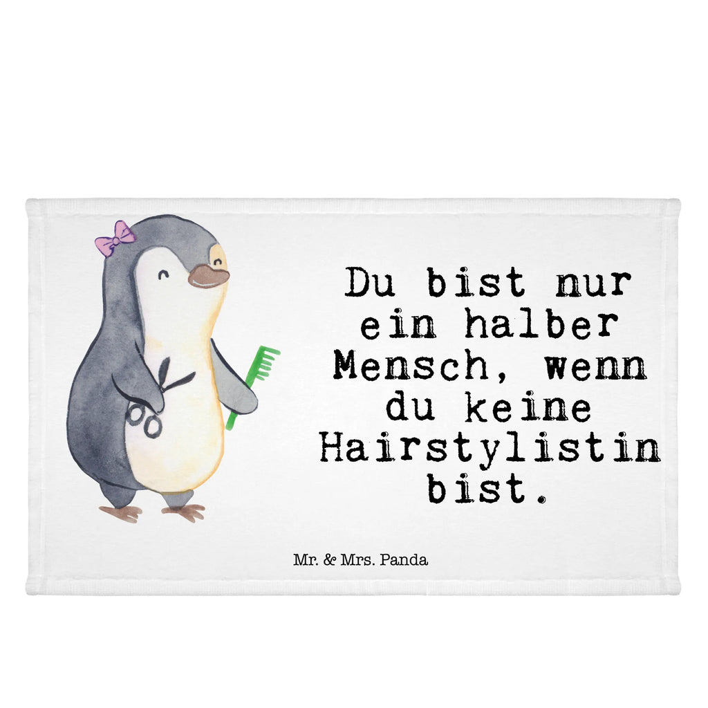 Handtuch Hairstylistin mit Herz Gästetuch, Reisehandtuch, Sport Handtuch, Frottier, Kinder Handtuch, Beruf, Ausbildung, Jubiläum, Abschied, Rente, Kollege, Kollegin, Geschenk, Schenken, Arbeitskollege, Mitarbeiter, Firma, Danke, Dankeschön, Frisörin, Haarstylistin, Hairstylistin, Friseursalon