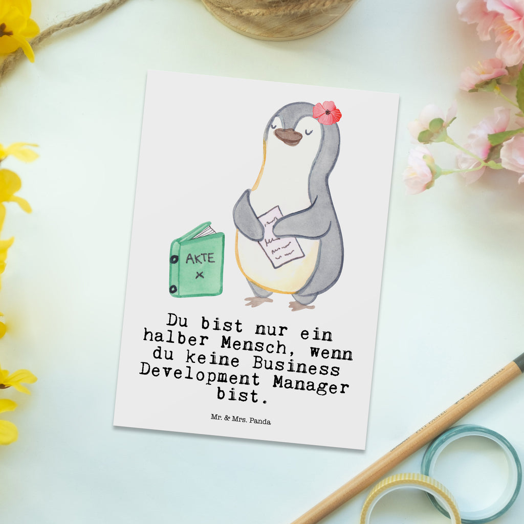 Postkarte Business Development Manager mit Herz Postkarte, Karte, Geschenkkarte, Grußkarte, Einladung, Ansichtskarte, Geburtstagskarte, Einladungskarte, Dankeskarte, Ansichtskarten, Einladung Geburtstag, Einladungskarten Geburtstag, Beruf, Ausbildung, Jubiläum, Abschied, Rente, Kollege, Kollegin, Geschenk, Schenken, Arbeitskollege, Mitarbeiter, Firma, Danke, Dankeschön