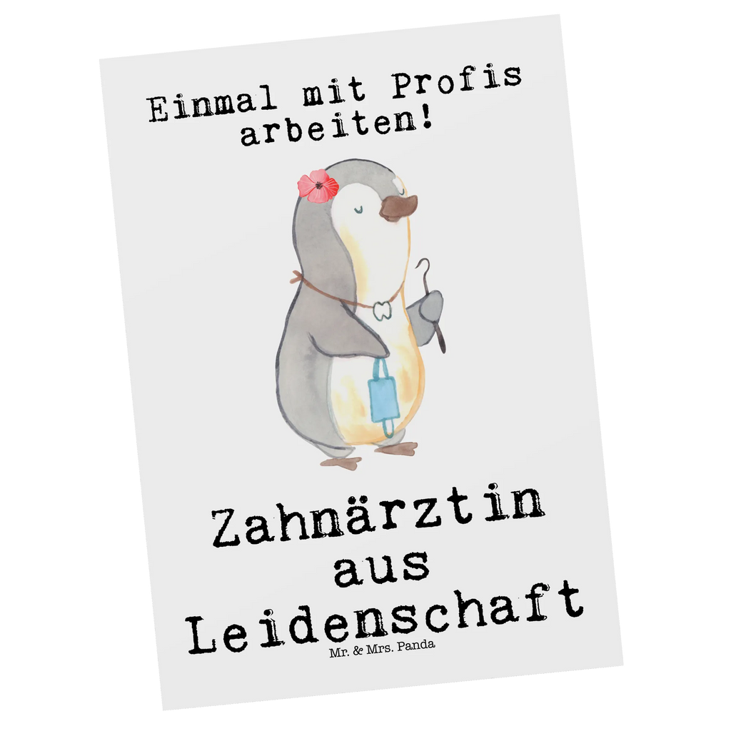 Postkarte Zahnärztin aus Leidenschaft Postkarte, Karte, Geschenkkarte, Grußkarte, Einladung, Ansichtskarte, Geburtstagskarte, Einladungskarte, Dankeskarte, Ansichtskarten, Einladung Geburtstag, Einladungskarten Geburtstag, Beruf, Ausbildung, Jubiläum, Abschied, Rente, Kollege, Kollegin, Geschenk, Schenken, Arbeitskollege, Mitarbeiter, Firma, Danke, Dankeschön