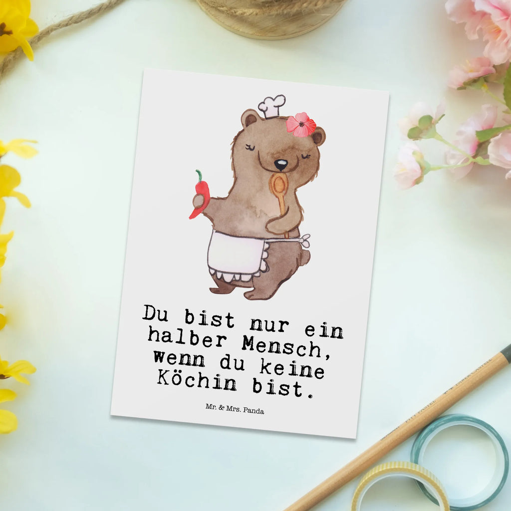 Postkarte Köchin mit Herz Postkarte, Karte, Geschenkkarte, Grußkarte, Einladung, Ansichtskarte, Geburtstagskarte, Einladungskarte, Dankeskarte, Ansichtskarten, Einladung Geburtstag, Einladungskarten Geburtstag, Beruf, Ausbildung, Jubiläum, Abschied, Rente, Kollege, Kollegin, Geschenk, Schenken, Arbeitskollege, Mitarbeiter, Firma, Danke, Dankeschön, Köchin, Chefköchin, Küchenchefin, Küchenmeisterin, Schiffsköchin, Sterneköchin, Fernsehköchin, Restaurant