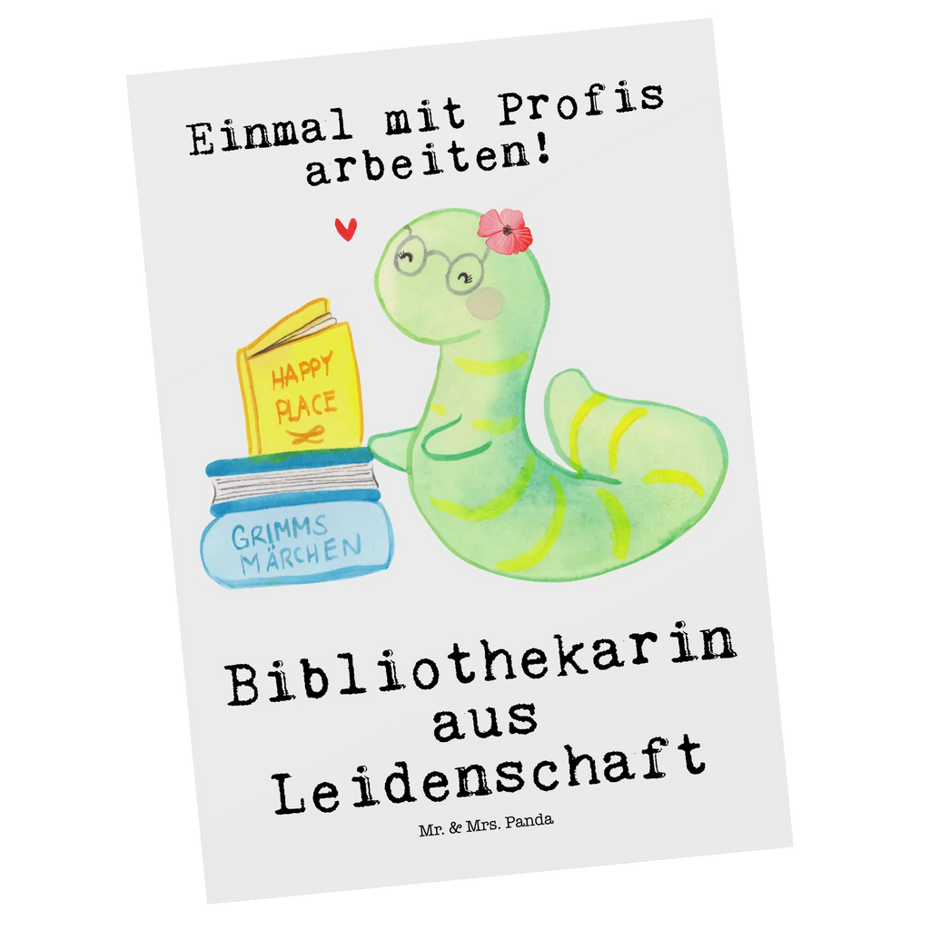 Postkarte Bibliothekarin aus Leidenschaft Postkarte, Karte, Geschenkkarte, Grußkarte, Einladung, Ansichtskarte, Geburtstagskarte, Einladungskarte, Dankeskarte, Ansichtskarten, Einladung Geburtstag, Einladungskarten Geburtstag, Beruf, Ausbildung, Jubiläum, Abschied, Rente, Kollege, Kollegin, Geschenk, Schenken, Arbeitskollege, Mitarbeiter, Firma, Danke, Dankeschön, Bibliothekarin, Buchhandlung, Bibliothek, Bücherwurm, Leseratte, Bücherliebe