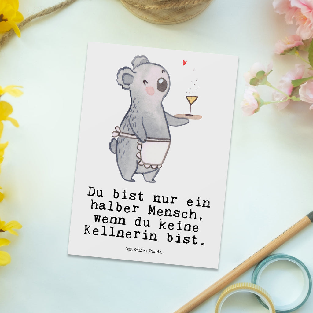 Postkarte Kellnerin mit Herz Postkarte, Karte, Geschenkkarte, Grußkarte, Einladung, Ansichtskarte, Geburtstagskarte, Einladungskarte, Dankeskarte, Ansichtskarten, Einladung Geburtstag, Einladungskarten Geburtstag, Beruf, Ausbildung, Jubiläum, Abschied, Rente, Kollege, Kollegin, Geschenk, Schenken, Arbeitskollege, Mitarbeiter, Firma, Danke, Dankeschön, Kellnerin, Servicekraft, Restaurant