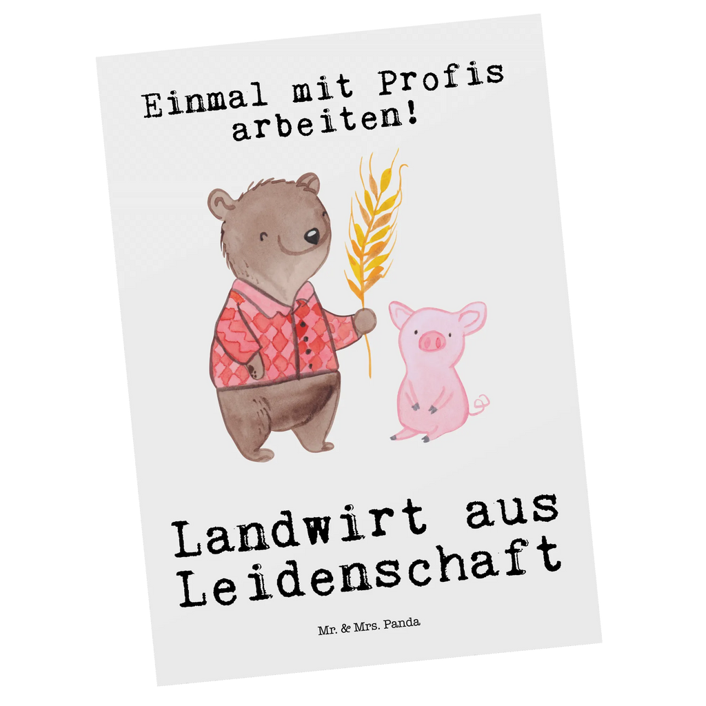 Postkarte Landwirt aus Leidenschaft Postkarte, Karte, Geschenkkarte, Grußkarte, Einladung, Ansichtskarte, Geburtstagskarte, Einladungskarte, Dankeskarte, Ansichtskarten, Einladung Geburtstag, Einladungskarten Geburtstag, Beruf, Ausbildung, Jubiläum, Abschied, Rente, Kollege, Kollegin, Geschenk, Schenken, Arbeitskollege, Mitarbeiter, Firma, Danke, Dankeschön, Landwirt; Bauer, Tierwirt, Agronom, Farmer, Bauernhof