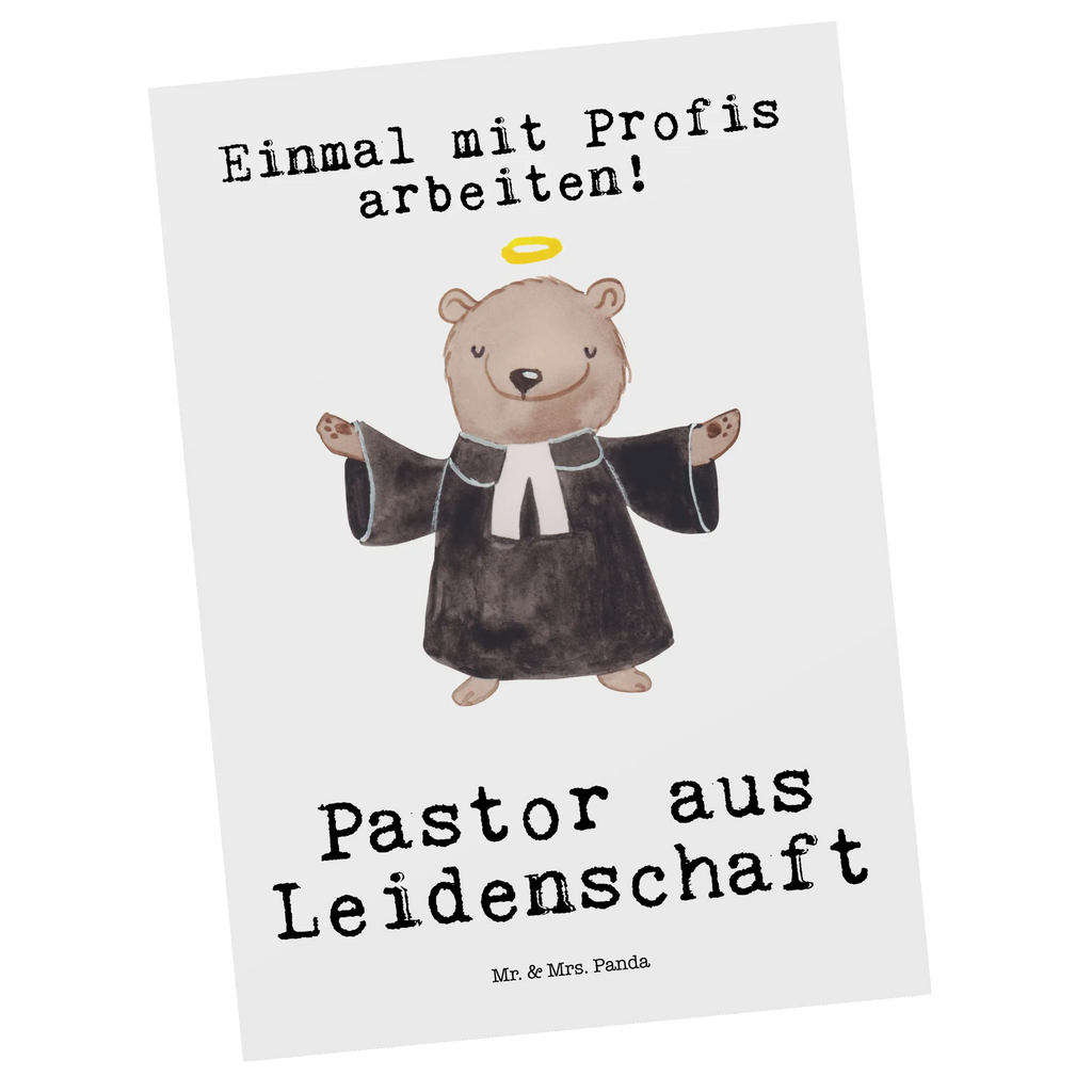 Postkarte Pastor aus Leidenschaft Postkarte, Karte, Geschenkkarte, Grußkarte, Einladung, Ansichtskarte, Geburtstagskarte, Einladungskarte, Dankeskarte, Ansichtskarten, Einladung Geburtstag, Einladungskarten Geburtstag, Beruf, Ausbildung, Jubiläum, Abschied, Rente, Kollege, Kollegin, Geschenk, Schenken, Arbeitskollege, Mitarbeiter, Firma, Danke, Dankeschön, Pastor, Diener Gottes<br />Geistlicher, Pfarrer, Prediger<br />Priester, Theologe, Kirche