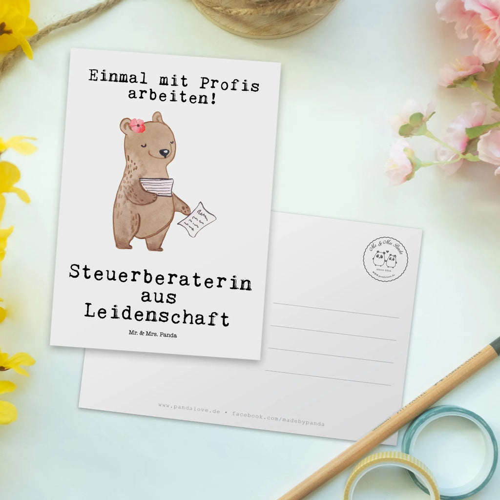 Postkarte Steuerberaterin aus Leidenschaft Postkarte, Karte, Geschenkkarte, Grußkarte, Einladung, Ansichtskarte, Geburtstagskarte, Einladungskarte, Dankeskarte, Ansichtskarten, Einladung Geburtstag, Einladungskarten Geburtstag, Beruf, Ausbildung, Jubiläum, Abschied, Rente, Kollege, Kollegin, Geschenk, Schenken, Arbeitskollege, Mitarbeiter, Firma, Danke, Dankeschön