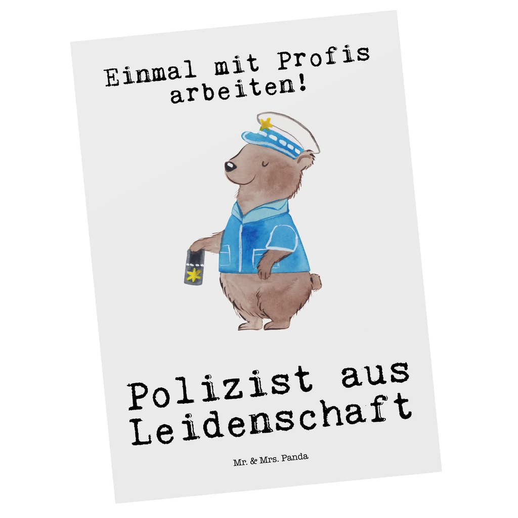 Postkarte Polizist aus Leidenschaft Postkarte, Karte, Geschenkkarte, Grußkarte, Einladung, Ansichtskarte, Geburtstagskarte, Einladungskarte, Dankeskarte, Ansichtskarten, Einladung Geburtstag, Einladungskarten Geburtstag, Beruf, Ausbildung, Jubiläum, Abschied, Rente, Kollege, Kollegin, Geschenk, Schenken, Arbeitskollege, Mitarbeiter, Firma, Danke, Dankeschön, Polizist, Polizeibeamter, Wachmann, Cop, Polizei, Studium