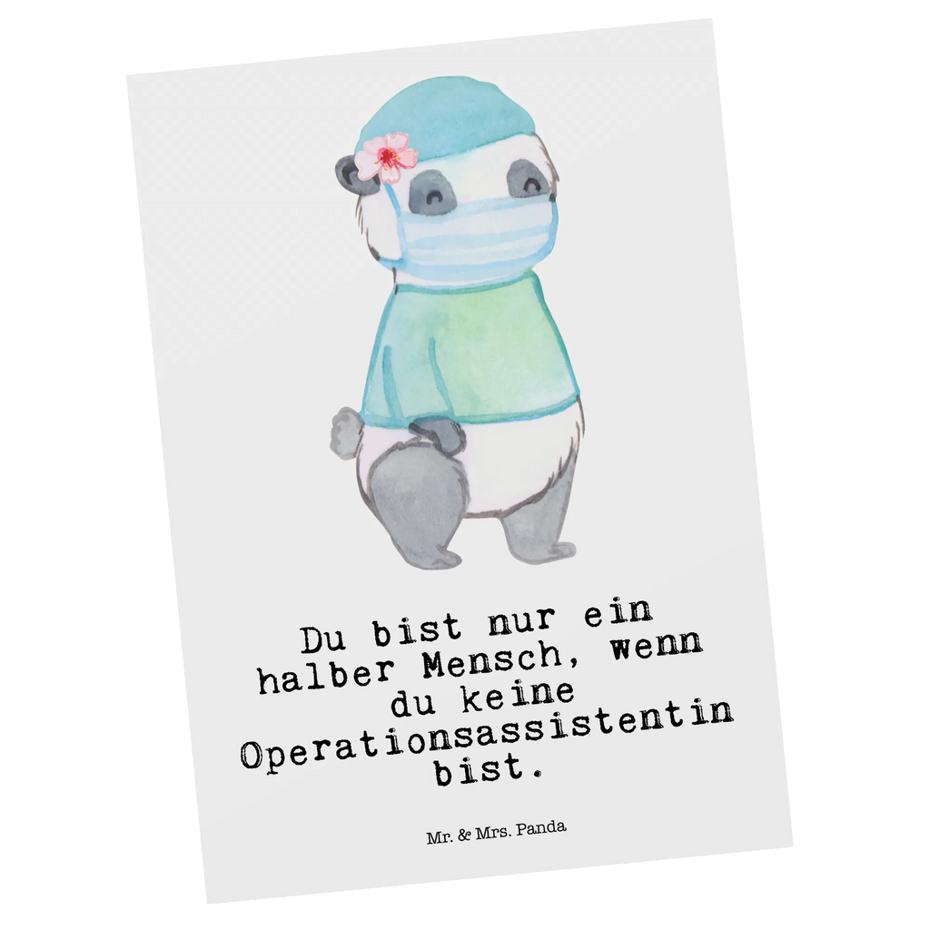 Postkarte Operationsassistentin mit Herz Postkarte, Karte, Geschenkkarte, Grußkarte, Einladung, Ansichtskarte, Geburtstagskarte, Einladungskarte, Dankeskarte, Ansichtskarten, Einladung Geburtstag, Einladungskarten Geburtstag, Beruf, Ausbildung, Jubiläum, Abschied, Rente, Kollege, Kollegin, Geschenk, Schenken, Arbeitskollege, Mitarbeiter, Firma, Danke, Dankeschön, Operationsassistentin, Operationstechnische Assistentin, OTA, OP Assistentin, Operationsassistenz