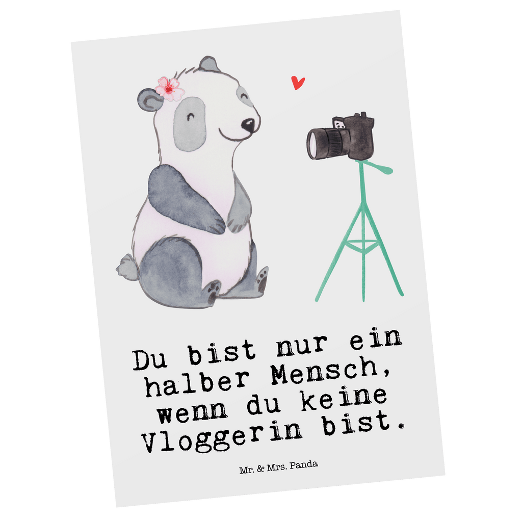 Postkarte Vloggerin mit Herz Postkarte, Karte, Geschenkkarte, Grußkarte, Einladung, Ansichtskarte, Geburtstagskarte, Einladungskarte, Dankeskarte, Ansichtskarten, Einladung Geburtstag, Einladungskarten Geburtstag, Beruf, Ausbildung, Jubiläum, Abschied, Rente, Kollege, Kollegin, Geschenk, Schenken, Arbeitskollege, Mitarbeiter, Firma, Danke, Dankeschön