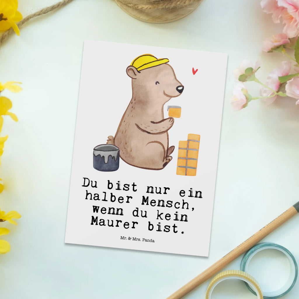 Postkarte Maurer Herz Postkarte, Karte, Geschenkkarte, Grußkarte, Einladung, Ansichtskarte, Geburtstagskarte, Einladungskarte, Dankeskarte, Ansichtskarten, Einladung Geburtstag, Einladungskarten Geburtstag, Beruf, Ausbildung, Jubiläum, Abschied, Rente, Kollege, Kollegin, Geschenk, Schenken, Arbeitskollege, Mitarbeiter, Firma, Danke, Dankeschön, Maurer, Maurermeister, Gesellenprüfung, Handwerker, Maurerbetrieb