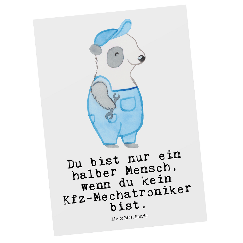 Postkarte Kfz-Mechatroniker mit Herz Postkarte, Karte, Geschenkkarte, Grußkarte, Einladung, Ansichtskarte, Geburtstagskarte, Einladungskarte, Dankeskarte, Ansichtskarten, Einladung Geburtstag, Einladungskarten Geburtstag, Beruf, Ausbildung, Jubiläum, Abschied, Rente, Kollege, Kollegin, Geschenk, Schenken, Arbeitskollege, Mitarbeiter, Firma, Danke, Dankeschön, Kfz-Mechatroniker, Kraftfahrzeugmechaniker, Meister, Gesellenprüfung