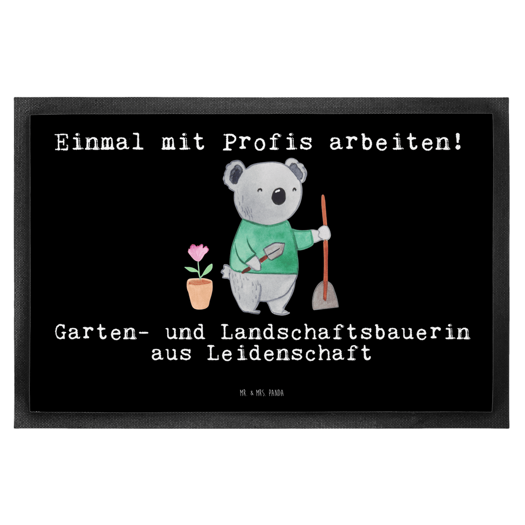 Fußmatte Garten- und Landschaftsbauerin aus Leidenschaft Türvorleger, Schmutzmatte, Fußabtreter, Matte, Schmutzfänger, Fußabstreifer, Schmutzfangmatte, Türmatte, Motivfußmatte, Haustürmatte, Vorleger, Fussmatten, Fußmatten, Gummimatte, Fußmatte außen, Fußmatte innen, Fussmatten online, Gummi Matte, Sauberlaufmatte, Fußmatte waschbar, Fußmatte outdoor, Schmutzfangmatte waschbar, Eingangsteppich, Fußabstreifer außen, Fußabtreter außen, Schmutzfangteppich, Fußmatte außen wetterfest, Beruf, Ausbildung, Jubiläum, Abschied, Rente, Kollege, Kollegin, Geschenk, Schenken, Arbeitskollege, Mitarbeiter, Firma, Danke, Dankeschön, Gärtnerin, Gartenplaner, Gärtnerei, Gartenbau, Hobbygärtnerin, Garten- und Landschaftsbauerin