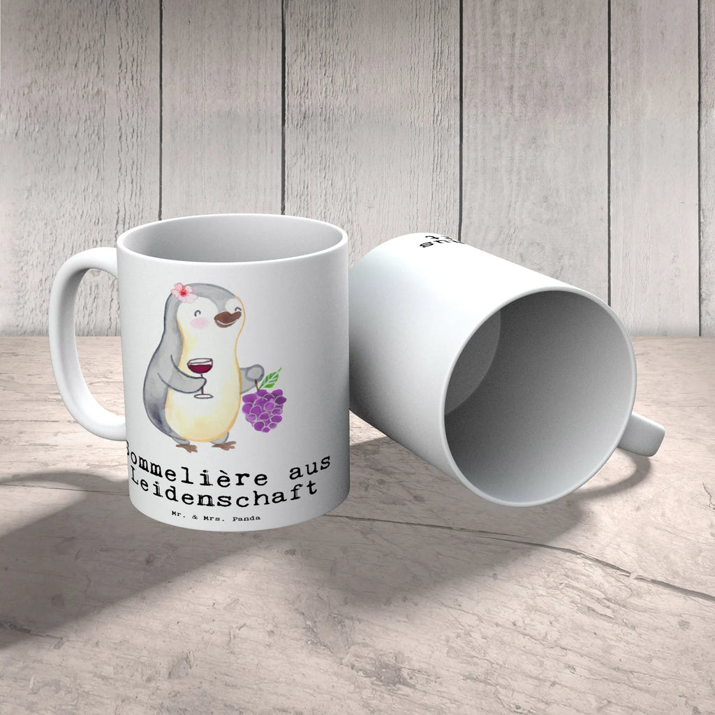 Tasse Sommelière aus Leidenschaft Tasse, Kaffeetasse, Teetasse, Becher, Kaffeebecher, Teebecher, Keramiktasse, Porzellantasse, Büro Tasse, Geschenk Tasse, Tasse Sprüche, Tasse Motive, Kaffeetassen, Tasse bedrucken, Designer Tasse, Cappuccino Tassen, Schöne Teetassen, Beruf, Ausbildung, Jubiläum, Abschied, Rente, Kollege, Kollegin, Geschenk, Schenken, Arbeitskollege, Mitarbeiter, Firma, Danke, Dankeschön