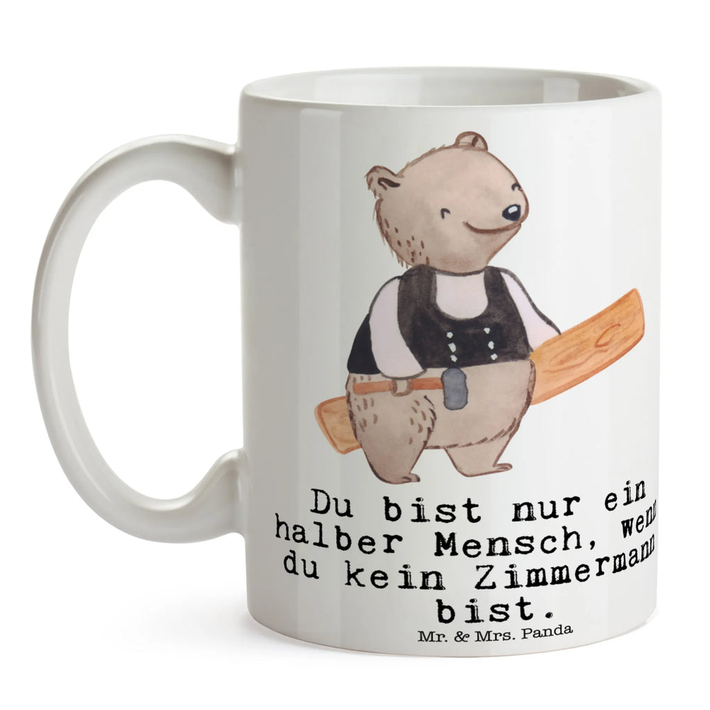 Tasse Zimmermann mit Herz Tasse, Kaffeetasse, Teetasse, Becher, Kaffeebecher, Teebecher, Keramiktasse, Porzellantasse, Büro Tasse, Geschenk Tasse, Tasse Sprüche, Tasse Motive, Kaffeetassen, Tasse bedrucken, Designer Tasse, Cappuccino Tassen, Schöne Teetassen, Beruf, Ausbildung, Jubiläum, Abschied, Rente, Kollege, Kollegin, Geschenk, Schenken, Arbeitskollege, Mitarbeiter, Firma, Danke, Dankeschön