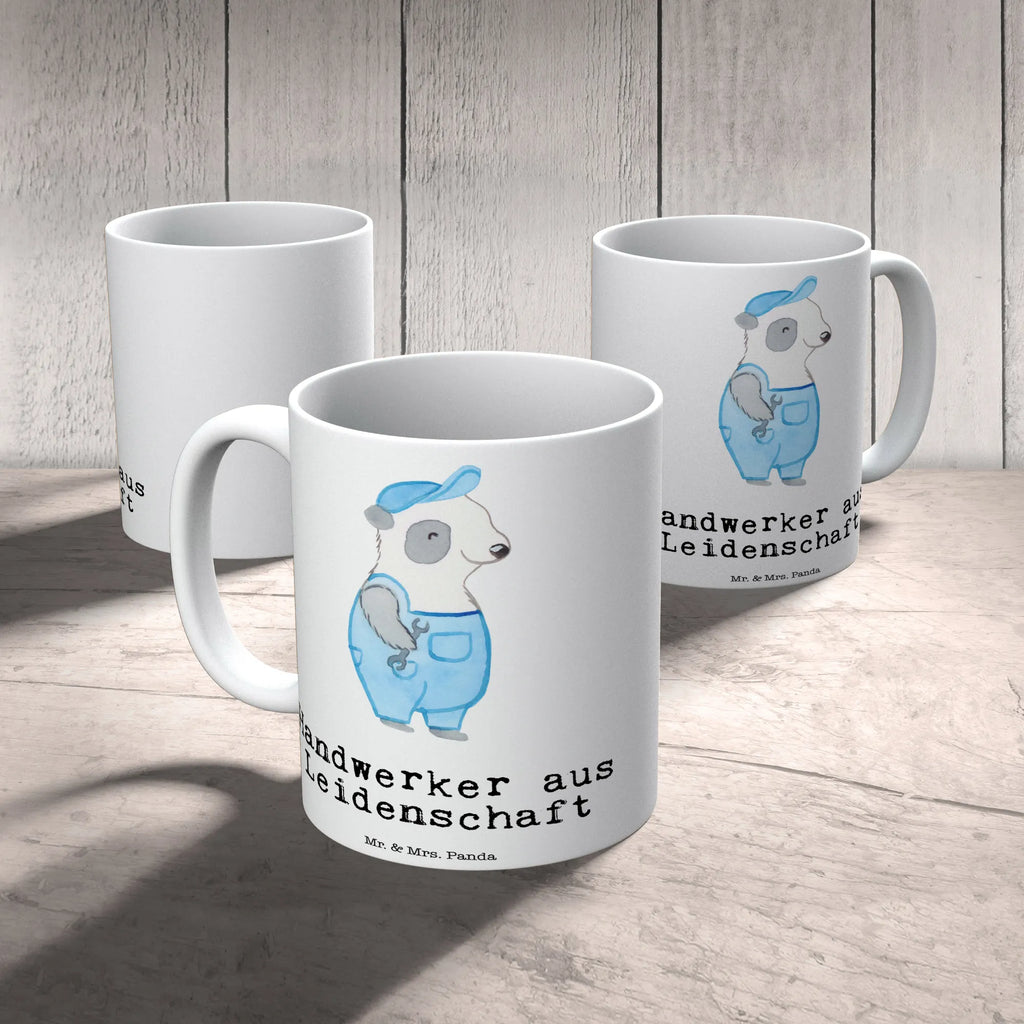 Tasse Handwerker aus Leidenschaft Tasse, Kaffeetasse, Teetasse, Becher, Kaffeebecher, Teebecher, Keramiktasse, Porzellantasse, Büro Tasse, Geschenk Tasse, Tasse Sprüche, Tasse Motive, Kaffeetassen, Tasse bedrucken, Designer Tasse, Cappuccino Tassen, Schöne Teetassen, Beruf, Ausbildung, Jubiläum, Abschied, Rente, Kollege, Kollegin, Geschenk, Schenken, Arbeitskollege, Mitarbeiter, Firma, Danke, Dankeschön, Handwerker, Gesellenprüfung, Handwerksbetrieb, Schrauber, Werkstatt