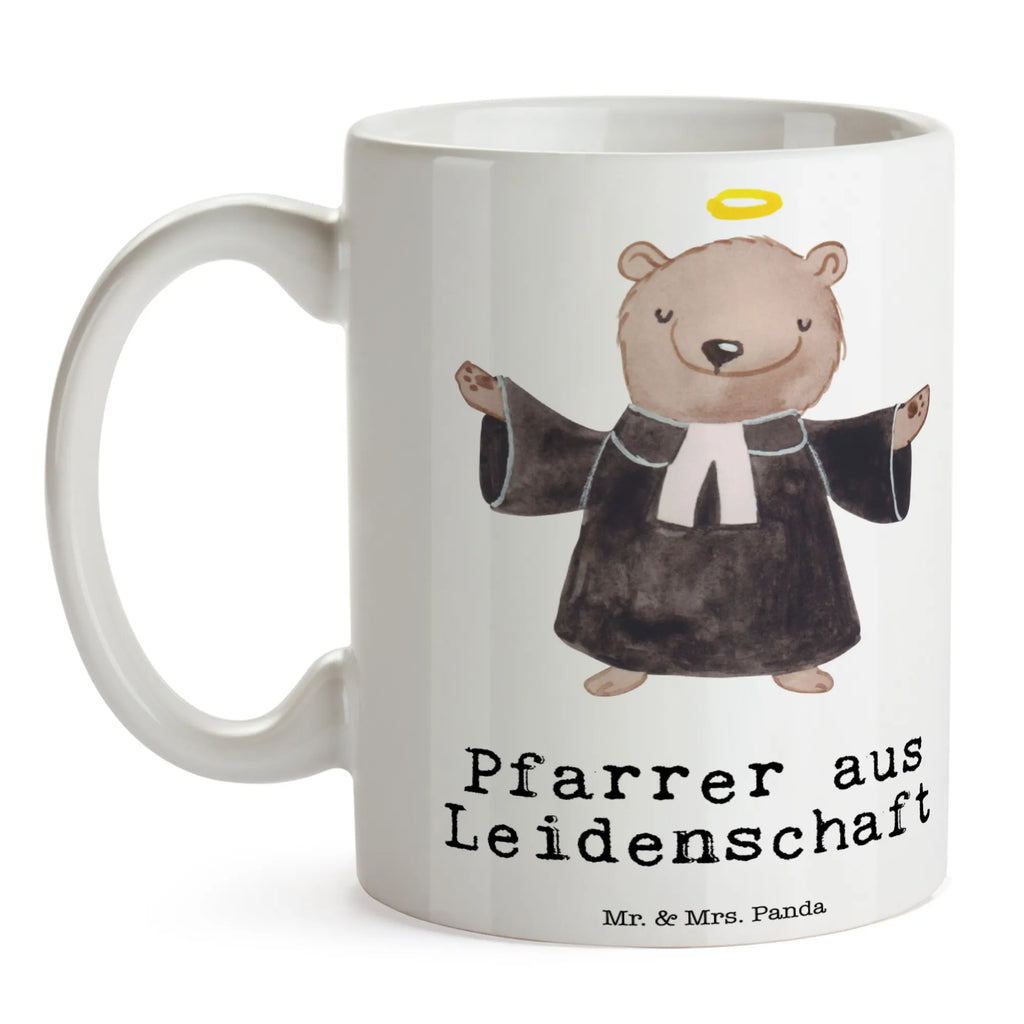 Tasse Pfarrer aus Leidenschaft Tasse, Kaffeetasse, Teetasse, Becher, Kaffeebecher, Teebecher, Keramiktasse, Porzellantasse, Büro Tasse, Geschenk Tasse, Tasse Sprüche, Tasse Motive, Kaffeetassen, Tasse bedrucken, Designer Tasse, Cappuccino Tassen, Schöne Teetassen, Beruf, Ausbildung, Jubiläum, Abschied, Rente, Kollege, Kollegin, Geschenk, Schenken, Arbeitskollege, Mitarbeiter, Firma, Danke, Dankeschön, Pastor, Diener Gottes<br />Geistlicher, Pfarrer, Prediger<br />Priester, Theologe, Kirche