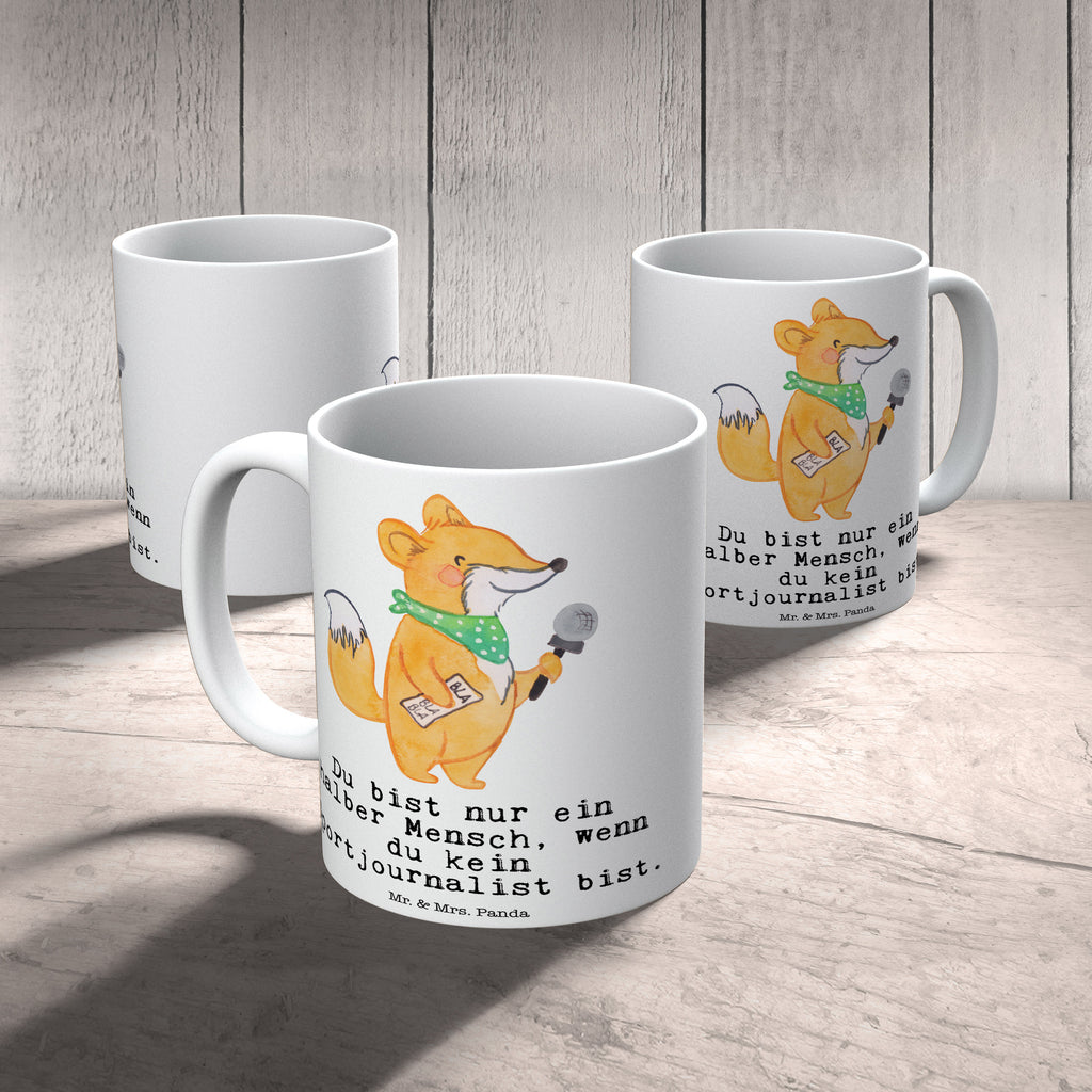 Tasse Sportjournalist mit Herz Tasse, Kaffeetasse, Teetasse, Becher, Kaffeebecher, Teebecher, Keramiktasse, Porzellantasse, Büro Tasse, Geschenk Tasse, Tasse Sprüche, Tasse Motive, Kaffeetassen, Tasse bedrucken, Designer Tasse, Cappuccino Tassen, Schöne Teetassen, Beruf, Ausbildung, Jubiläum, Abschied, Rente, Kollege, Kollegin, Geschenk, Schenken, Arbeitskollege, Mitarbeiter, Firma, Danke, Dankeschön, Sportjournalist, Journalist, Reporter, Redakteur, Pressebüro, Studium