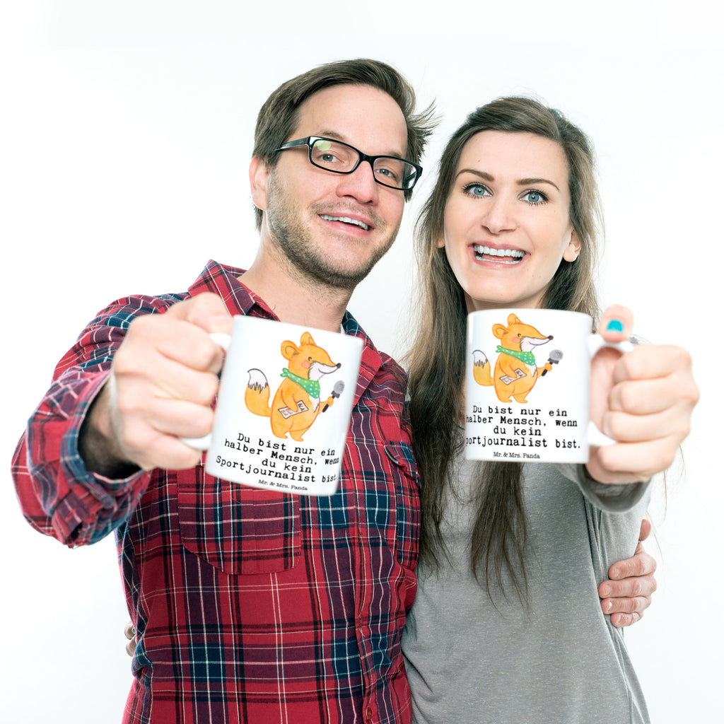 Tasse Sportjournalist mit Herz Tasse, Kaffeetasse, Teetasse, Becher, Kaffeebecher, Teebecher, Keramiktasse, Porzellantasse, Büro Tasse, Geschenk Tasse, Tasse Sprüche, Tasse Motive, Kaffeetassen, Tasse bedrucken, Designer Tasse, Cappuccino Tassen, Schöne Teetassen, Beruf, Ausbildung, Jubiläum, Abschied, Rente, Kollege, Kollegin, Geschenk, Schenken, Arbeitskollege, Mitarbeiter, Firma, Danke, Dankeschön, Sportjournalist, Journalist, Reporter, Redakteur, Pressebüro, Studium