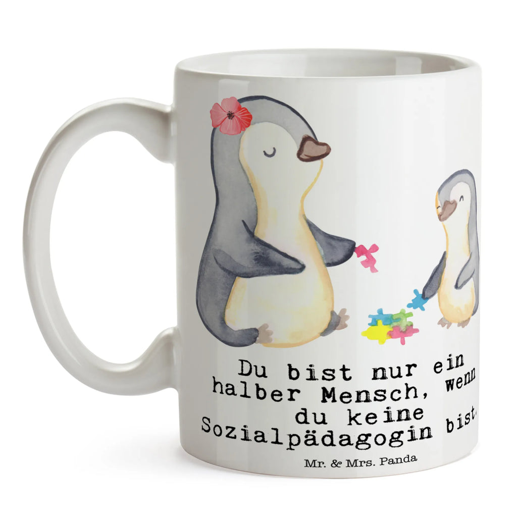 Tasse Sozialpädagogin mit Herz Tasse, Kaffeetasse, Teetasse, Becher, Kaffeebecher, Teebecher, Keramiktasse, Porzellantasse, Büro Tasse, Geschenk Tasse, Tasse Sprüche, Tasse Motive, Kaffeetassen, Tasse bedrucken, Designer Tasse, Cappuccino Tassen, Schöne Teetassen, Beruf, Ausbildung, Jubiläum, Abschied, Rente, Kollege, Kollegin, Geschenk, Schenken, Arbeitskollege, Mitarbeiter, Firma, Danke, Dankeschön