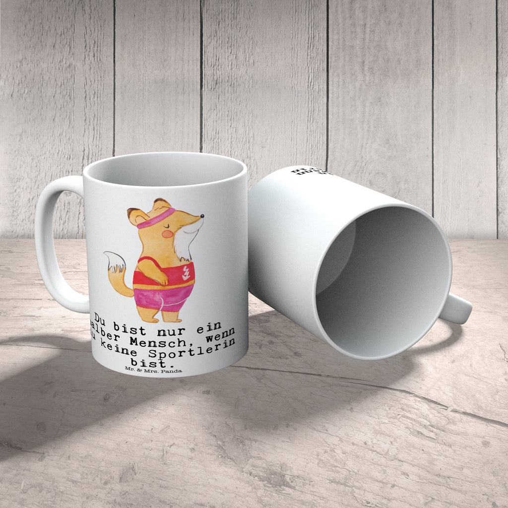 Tasse Sportlerin mit Herz Tasse, Kaffeetasse, Teetasse, Becher, Kaffeebecher, Teebecher, Keramiktasse, Porzellantasse, Büro Tasse, Geschenk Tasse, Tasse Sprüche, Tasse Motive, Kaffeetassen, Tasse bedrucken, Designer Tasse, Cappuccino Tassen, Schöne Teetassen, Beruf, Ausbildung, Jubiläum, Abschied, Rente, Kollege, Kollegin, Geschenk, Schenken, Arbeitskollege, Mitarbeiter, Firma, Danke, Dankeschön