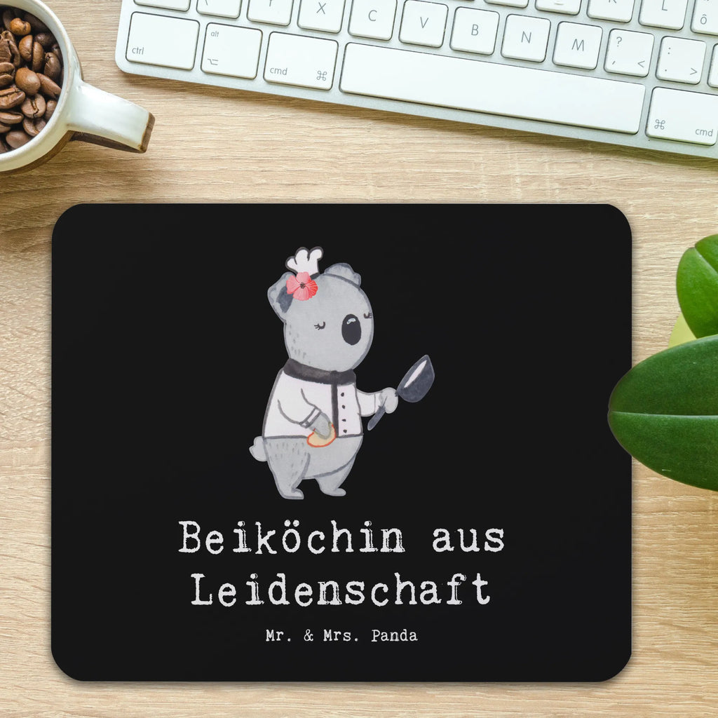 Mauspad Beiköchin aus Leidenschaft Mousepad, Computer zubehör, Büroausstattung, PC Zubehör, Arbeitszimmer, Mauspad, Einzigartiges Mauspad, Designer Mauspad, Mausunterlage, Mauspad Büro, Beruf, Ausbildung, Jubiläum, Abschied, Rente, Kollege, Kollegin, Geschenk, Schenken, Arbeitskollege, Mitarbeiter, Firma, Danke, Dankeschön, Beiköchin, Spülhilfe, Hilfsköchin, Jungkoch, Küchenhilfe, Gastronomie, Restaurant, Köchin