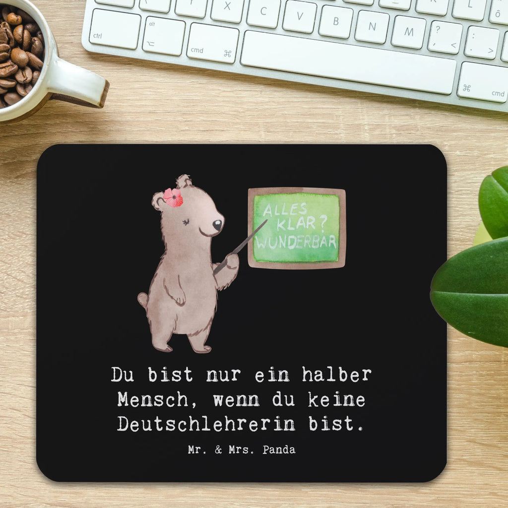 Mauspad Deutschlehrerin mit Herz Mousepad, Computer zubehör, Büroausstattung, PC Zubehör, Arbeitszimmer, Mauspad, Einzigartiges Mauspad, Designer Mauspad, Mausunterlage, Mauspad Büro, Beruf, Ausbildung, Jubiläum, Abschied, Rente, Kollege, Kollegin, Geschenk, Schenken, Arbeitskollege, Mitarbeiter, Firma, Danke, Dankeschön, Deutschlehrerin, Deutschunterricht, Schule, Grundschule