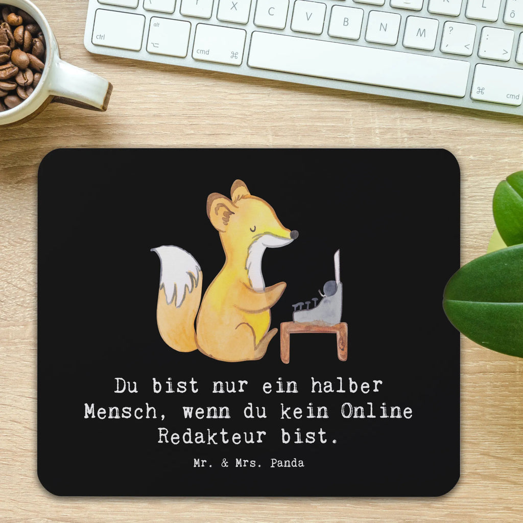 Mauspad Online Redakteur mit Herz Mousepad, Computer zubehör, Büroausstattung, PC Zubehör, Arbeitszimmer, Mauspad, Einzigartiges Mauspad, Designer Mauspad, Mausunterlage, Mauspad Büro, Beruf, Ausbildung, Jubiläum, Abschied, Rente, Kollege, Kollegin, Geschenk, Schenken, Arbeitskollege, Mitarbeiter, Firma, Danke, Dankeschön