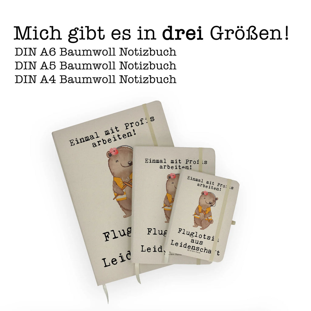 Baumwoll Notizbuch Fluglotsin aus Leidenschaft Notizen, Eintragebuch, Tagebuch, Notizblock, Adressbuch, Journal, Kladde, Skizzenbuch, Notizheft, Schreibbuch, Schreibheft, Beruf, Ausbildung, Jubiläum, Abschied, Rente, Kollege, Kollegin, Geschenk, Schenken, Arbeitskollege, Mitarbeiter, Firma, Danke, Dankeschön, Fluglotsin, Flugverkehrsleiterin, Luftfahrtpersonal, Flugsicherung