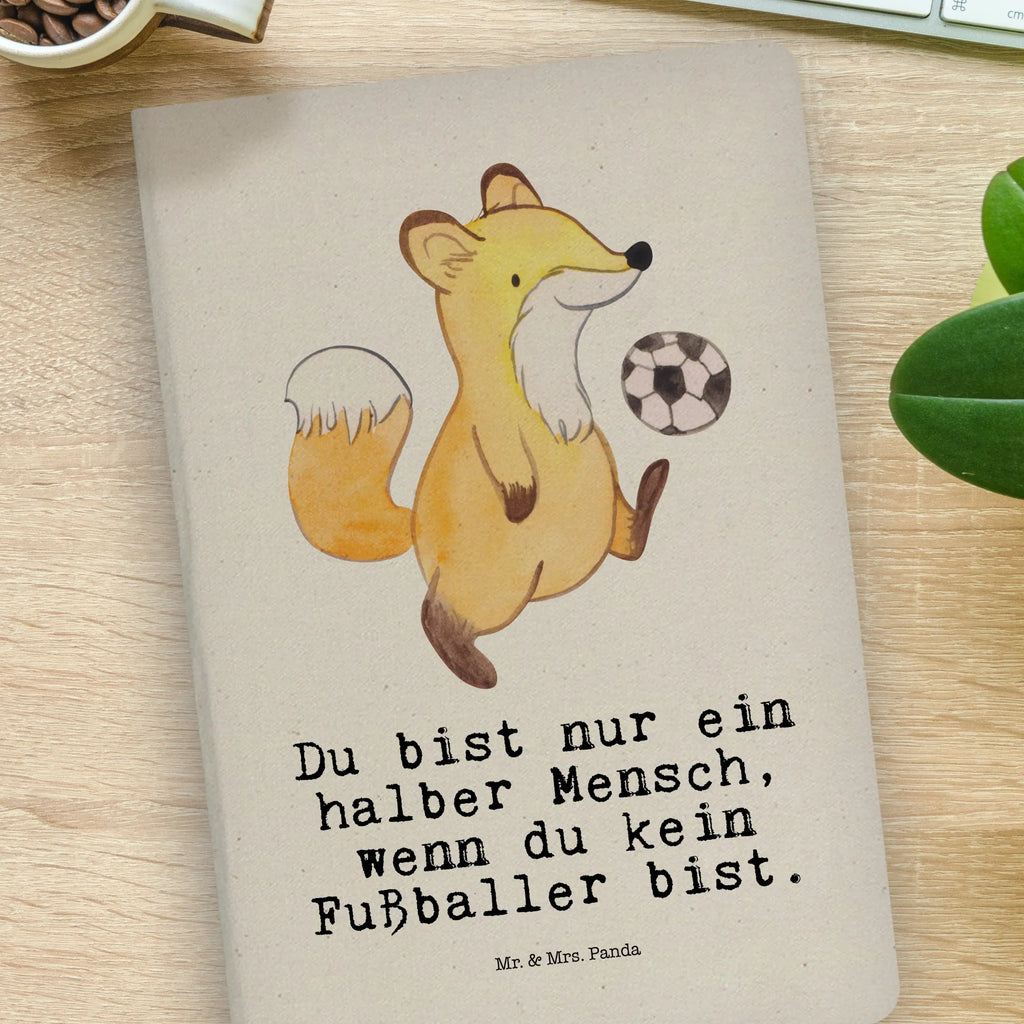 Baumwoll Notizbuch Fußballer mit Herz Notizen, Eintragebuch, Tagebuch, Notizblock, Adressbuch, Journal, Kladde, Skizzenbuch, Notizheft, Schreibbuch, Schreibheft, Beruf, Ausbildung, Jubiläum, Abschied, Rente, Kollege, Kollegin, Geschenk, Schenken, Arbeitskollege, Mitarbeiter, Firma, Danke, Dankeschön, Fußballer, Fußballspieler, Profi Fußballer, Fußballspiel, Glücksbringer