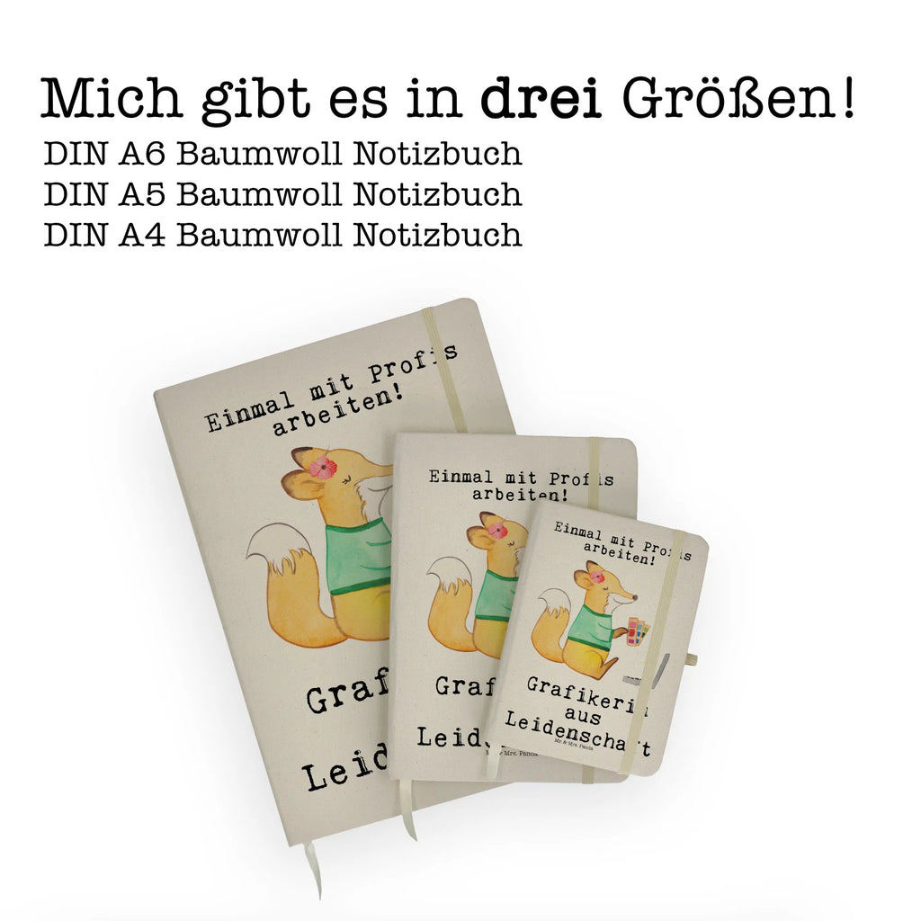 Baumwoll Notizbuch Grafikerin aus Leidenschaft Notizen, Eintragebuch, Tagebuch, Notizblock, Adressbuch, Journal, Kladde, Skizzenbuch, Notizheft, Schreibbuch, Schreibheft, Beruf, Ausbildung, Jubiläum, Abschied, Rente, Kollege, Kollegin, Geschenk, Schenken, Arbeitskollege, Mitarbeiter, Firma, Danke, Dankeschön, Grafikerin, Designer, Mediengestalter, Grafikdesignerin