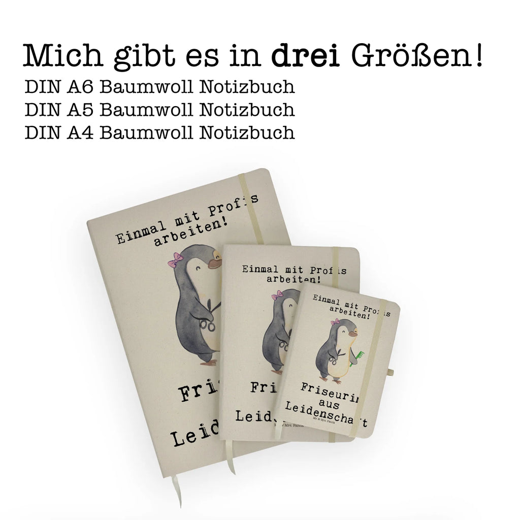 Baumwoll Notizbuch Friseurin Leidenschaft Notizen, Eintragebuch, Tagebuch, Notizblock, Adressbuch, Journal, Kladde, Skizzenbuch, Notizheft, Schreibbuch, Schreibheft, Beruf, Ausbildung, Jubiläum, Abschied, Rente, Kollege, Kollegin, Geschenk, Schenken, Arbeitskollege, Mitarbeiter, Firma, Danke, Dankeschön, Frisörin, Haarstylistin, Frisörbesuch, Friseursalon, Eröffnung Friseur