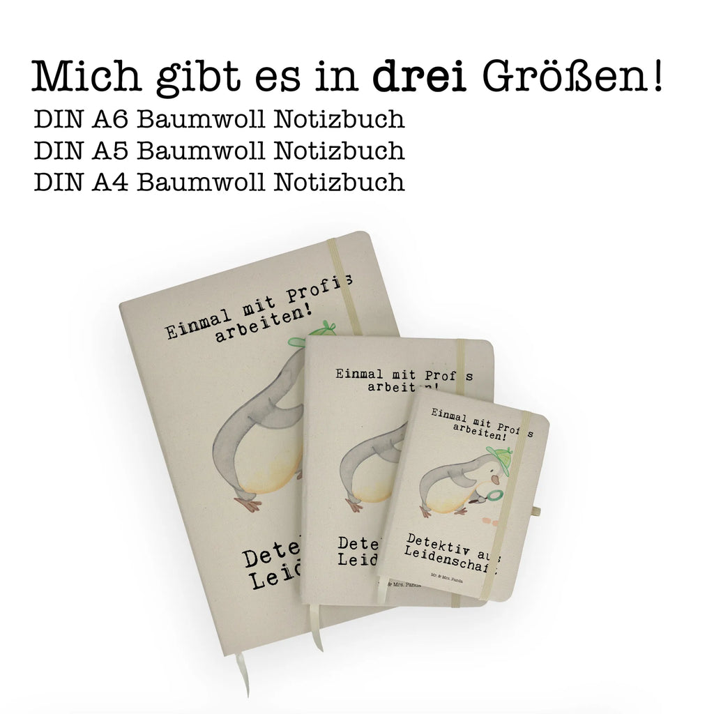 Baumwoll Notizbuch Detektiv aus Leidenschaft Notizen, Eintragebuch, Tagebuch, Notizblock, Adressbuch, Journal, Kladde, Skizzenbuch, Notizheft, Schreibbuch, Schreibheft, Beruf, Ausbildung, Jubiläum, Abschied, Rente, Kollege, Kollegin, Geschenk, Schenken, Arbeitskollege, Mitarbeiter, Firma, Danke, Dankeschön, Detektiv, Ermittler, Agent, Privatdetektei, Berufsdetektiv, Wirtschaftsdetektei, Detektivausbildung, Spurensuche