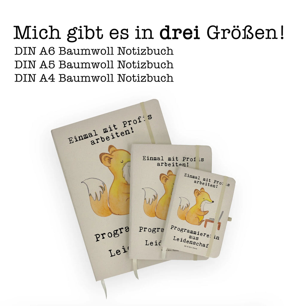 Baumwoll Notizbuch Programmiererin aus Leidenschaft Notizen, Eintragebuch, Tagebuch, Notizblock, Adressbuch, Journal, Kladde, Skizzenbuch, Notizheft, Schreibbuch, Schreibheft, Beruf, Ausbildung, Jubiläum, Abschied, Rente, Kollege, Kollegin, Geschenk, Schenken, Arbeitskollege, Mitarbeiter, Firma, Danke, Dankeschön, Programmiererin, Softwareingenieurin, Softwarentwicklerin, Computerfreak, Datenverarbeiterin, Computerfachfrau, IT-Spezialistin, Nerd