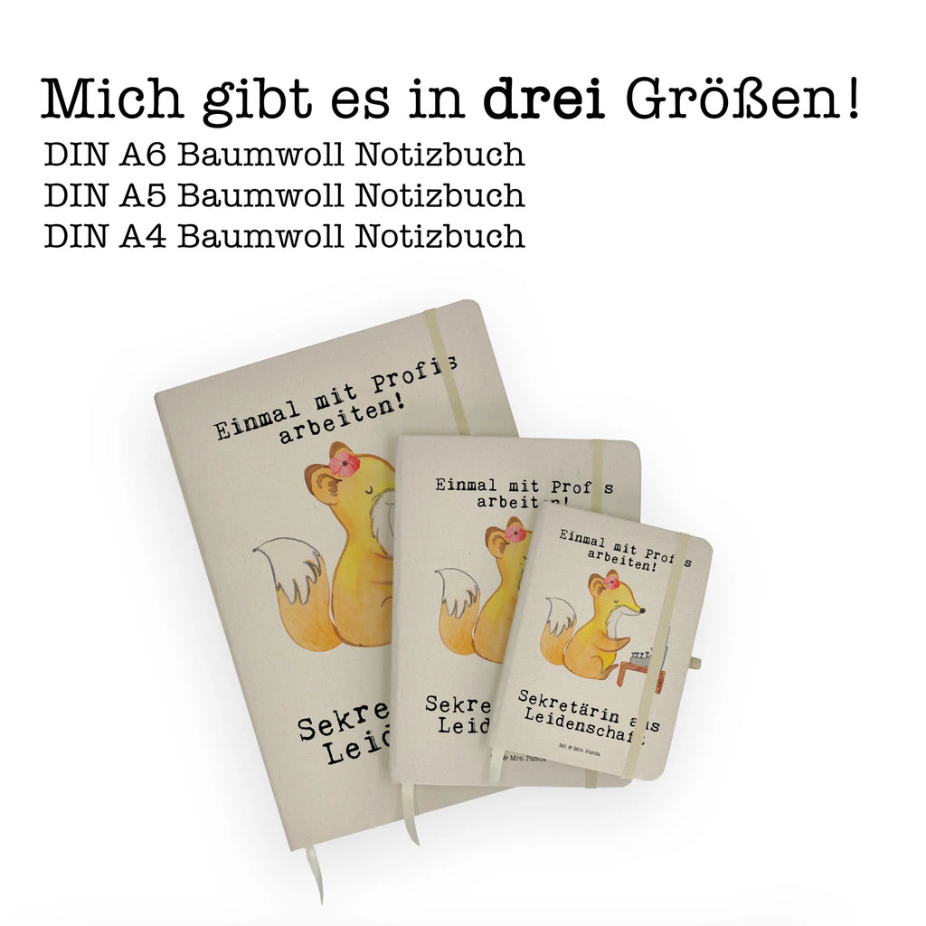 Baumwoll Notizbuch Sekretärin aus Leidenschaft Notizen, Eintragebuch, Tagebuch, Notizblock, Adressbuch, Journal, Kladde, Skizzenbuch, Notizheft, Schreibbuch, Schreibheft, Beruf, Ausbildung, Jubiläum, Abschied, Rente, Kollege, Kollegin, Geschenk, Schenken, Arbeitskollege, Mitarbeiter, Firma, Danke, Dankeschön