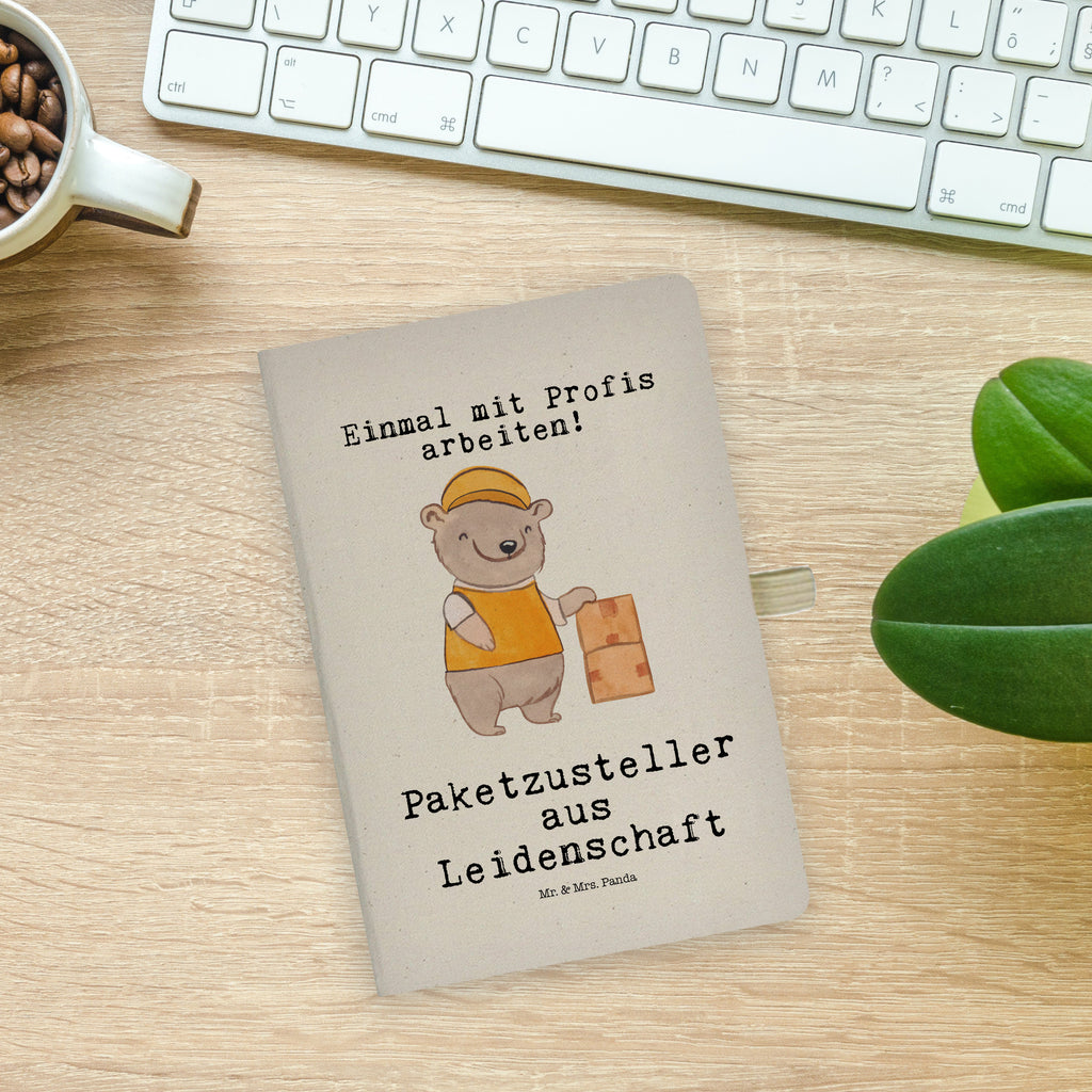 Baumwoll Notizbuch Paketzusteller aus Leidenschaft Notizen, Eintragebuch, Tagebuch, Notizblock, Adressbuch, Journal, Kladde, Skizzenbuch, Notizheft, Schreibbuch, Schreibheft, Beruf, Ausbildung, Jubiläum, Abschied, Rente, Kollege, Kollegin, Geschenk, Schenken, Arbeitskollege, Mitarbeiter, Firma, Danke, Dankeschön, Paketzusteller, Paketbote, Zustellservice Pakete