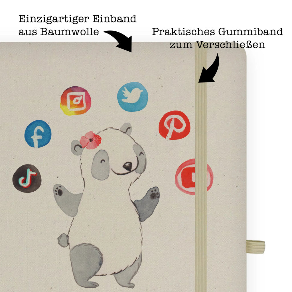 Baumwoll Notizbuch Social Media Managerin mit Herz Notizen, Eintragebuch, Tagebuch, Notizblock, Adressbuch, Journal, Kladde, Skizzenbuch, Notizheft, Schreibbuch, Schreibheft, Beruf, Ausbildung, Jubiläum, Abschied, Rente, Kollege, Kollegin, Geschenk, Schenken, Arbeitskollege, Mitarbeiter, Firma, Danke, Dankeschön