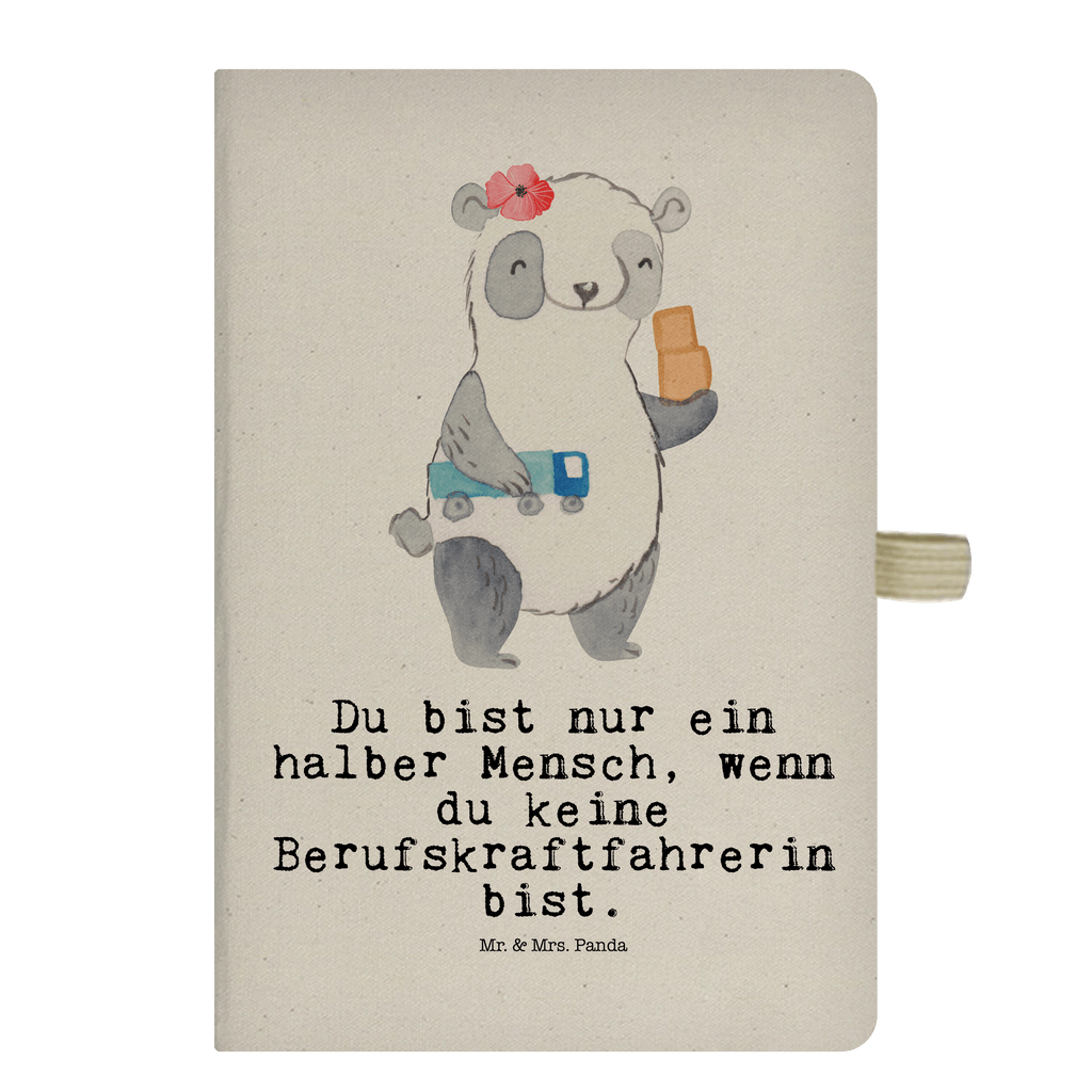 Baumwoll Notizbuch Berufskraftfahrerin mit Herz Notizen, Eintragebuch, Tagebuch, Notizblock, Adressbuch, Journal, Kladde, Skizzenbuch, Notizheft, Schreibbuch, Schreibheft, Beruf, Ausbildung, Jubiläum, Abschied, Rente, Kollege, Kollegin, Geschenk, Schenken, Arbeitskollege, Mitarbeiter, Firma, Danke, Dankeschön