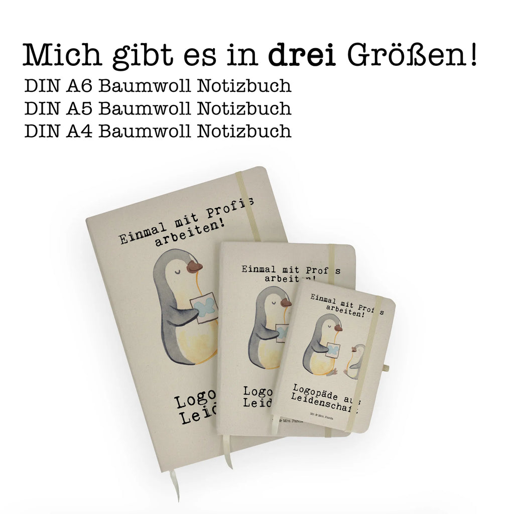 Baumwoll Notizbuch Logopäde aus Leidenschaft Notizen, Eintragebuch, Tagebuch, Notizblock, Adressbuch, Journal, Kladde, Skizzenbuch, Notizheft, Schreibbuch, Schreibheft, Beruf, Ausbildung, Jubiläum, Abschied, Rente, Kollege, Kollegin, Geschenk, Schenken, Arbeitskollege, Mitarbeiter, Firma, Danke, Dankeschön, Logopäde, Logopädie, Studium