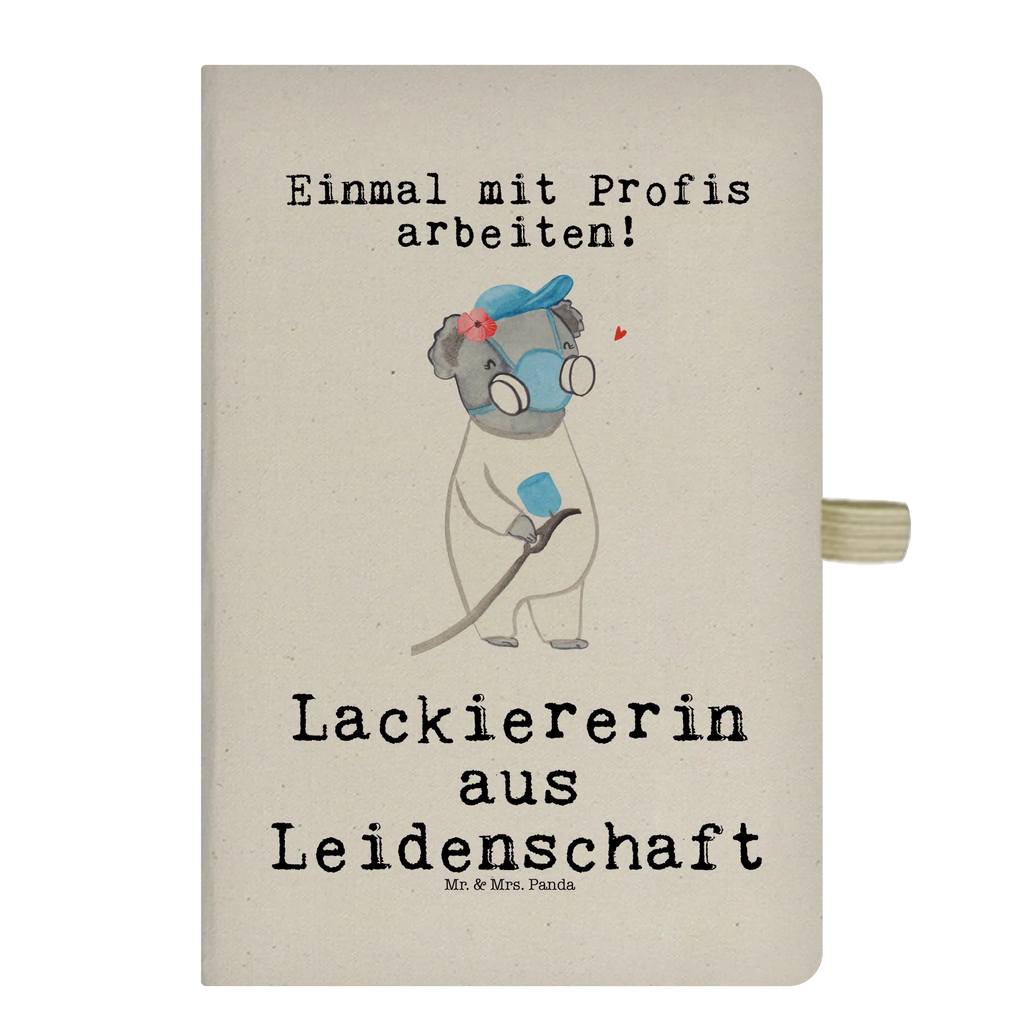 Baumwoll Notizbuch Lackiererin aus Leidenschaft Notizen, Eintragebuch, Tagebuch, Notizblock, Adressbuch, Journal, Kladde, Skizzenbuch, Notizheft, Schreibbuch, Schreibheft, Beruf, Ausbildung, Jubiläum, Abschied, Rente, Kollege, Kollegin, Geschenk, Schenken, Arbeitskollege, Mitarbeiter, Firma, Danke, Dankeschön, Lackiererin, Lackierermeisterin, Werkstatt Lackiererin, Gesellenprüfung