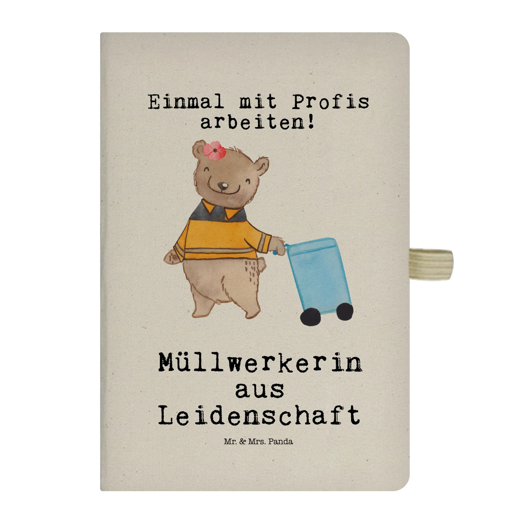 Baumwoll Notizbuch Müllwerkerin aus Leidenschaft Notizen, Eintragebuch, Tagebuch, Notizblock, Adressbuch, Journal, Kladde, Skizzenbuch, Notizheft, Schreibbuch, Schreibheft, Beruf, Ausbildung, Jubiläum, Abschied, Rente, Kollege, Kollegin, Geschenk, Schenken, Arbeitskollege, Mitarbeiter, Firma, Danke, Dankeschön, Müllwerkerin, Fachkraft Kreislauf- und Abfallwirtschaft, Müllentsorgerin, Kehrichtfrau, Müllfrau, Müllfahreriin