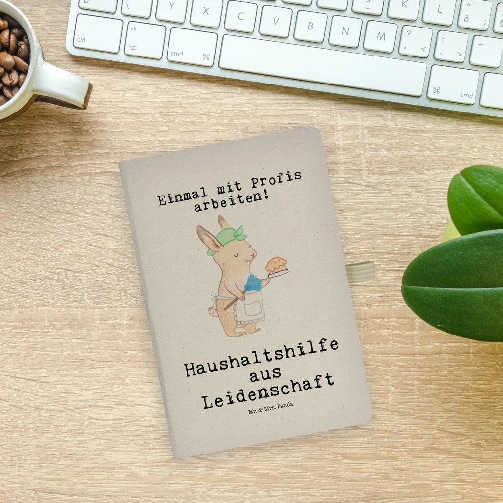 Baumwoll Notizbuch Haushaltshilfe aus Leidenschaft Notizen, Eintragebuch, Tagebuch, Notizblock, Adressbuch, Journal, Kladde, Skizzenbuch, Notizheft, Schreibbuch, Schreibheft, Beruf, Ausbildung, Jubiläum, Abschied, Rente, Kollege, Kollegin, Geschenk, Schenken, Arbeitskollege, Mitarbeiter, Firma, Danke, Dankeschön, Haushaltshilfe, Putzfrau, Reinigungskraft