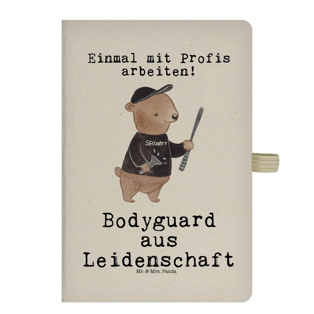 Baumwoll Notizbuch Bodyguard aus Leidenschaft Notizen, Eintragebuch, Tagebuch, Notizblock, Adressbuch, Journal, Kladde, Skizzenbuch, Notizheft, Schreibbuch, Schreibheft, Beruf, Ausbildung, Jubiläum, Abschied, Rente, Kollege, Kollegin, Geschenk, Schenken, Arbeitskollege, Mitarbeiter, Firma, Danke, Dankeschön, Bodyguard, Personenschützer