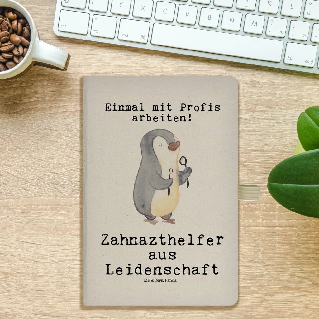 Baumwoll Notizbuch Zahnarzthelfer aus Leidenschaft Notizen, Eintragebuch, Tagebuch, Notizblock, Adressbuch, Journal, Kladde, Skizzenbuch, Notizheft, Schreibbuch, Schreibheft, Beruf, Ausbildung, Jubiläum, Abschied, Rente, Kollege, Kollegin, Geschenk, Schenken, Arbeitskollege, Mitarbeiter, Firma, Danke, Dankeschön