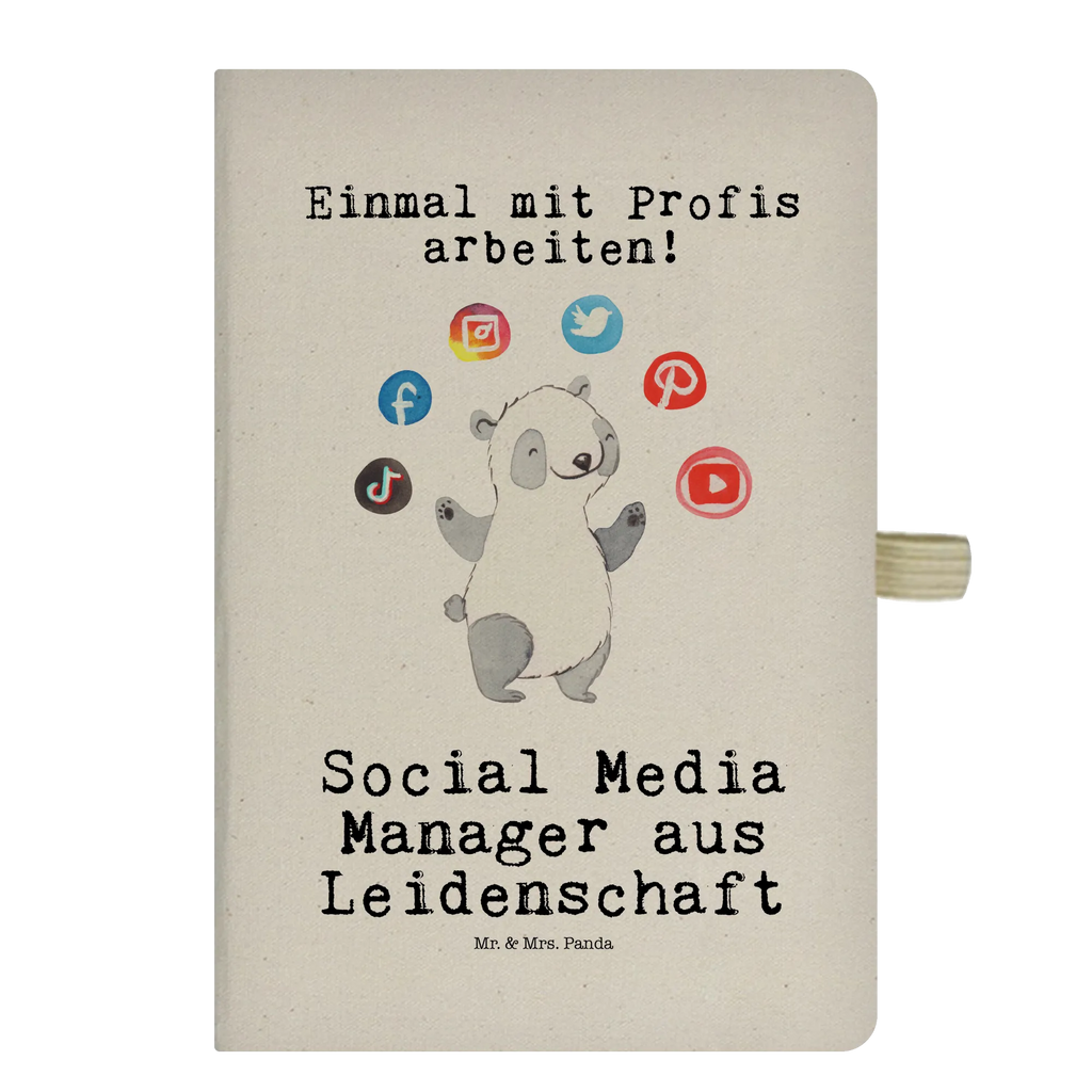 Baumwoll Notizbuch Social Media Manager aus Leidenschaft Notizen, Eintragebuch, Tagebuch, Notizblock, Adressbuch, Journal, Kladde, Skizzenbuch, Notizheft, Schreibbuch, Schreibheft, Beruf, Ausbildung, Jubiläum, Abschied, Rente, Kollege, Kollegin, Geschenk, Schenken, Arbeitskollege, Mitarbeiter, Firma, Danke, Dankeschön