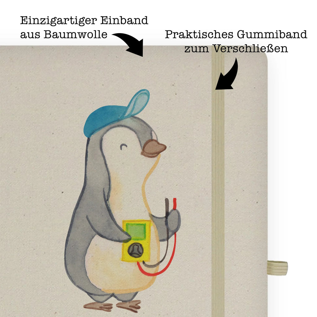 Baumwoll Notizbuch Elektriker Herz Notizen, Eintragebuch, Tagebuch, Notizblock, Adressbuch, Journal, Kladde, Skizzenbuch, Notizheft, Schreibbuch, Schreibheft, Beruf, Ausbildung, Jubiläum, Abschied, Rente, Kollege, Kollegin, Geschenk, Schenken, Arbeitskollege, Mitarbeiter, Firma, Danke, Dankeschön, Elektriker, Elektronmonteur, Elektrotechniker, Elektroinstallateur, Elektromeister, Gesellenprüfung