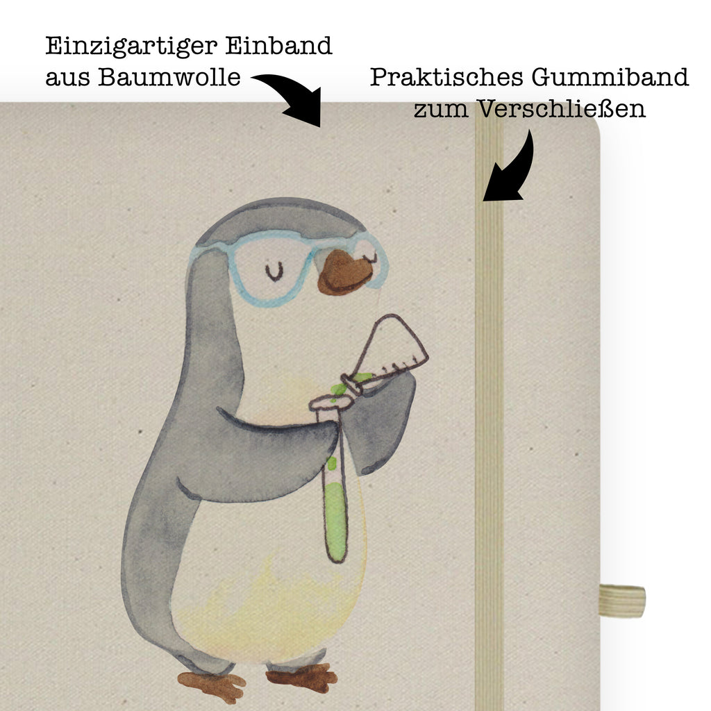 Baumwoll Notizbuch Chemiker Herz Notizen, Eintragebuch, Tagebuch, Notizblock, Adressbuch, Journal, Kladde, Skizzenbuch, Notizheft, Schreibbuch, Schreibheft, Beruf, Ausbildung, Jubiläum, Abschied, Rente, Kollege, Kollegin, Geschenk, Schenken, Arbeitskollege, Mitarbeiter, Firma, Danke, Dankeschön, Chemiker, Chemielaborant, Naturwissenschaftler, Labor, Studium, Forschung, Wissenschaftler