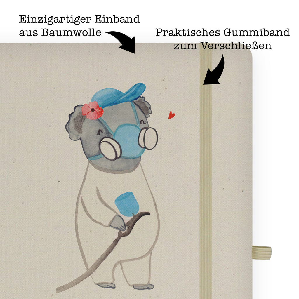 Baumwoll Notizbuch Lackiererin mit Herz Notizen, Eintragebuch, Tagebuch, Notizblock, Adressbuch, Journal, Kladde, Skizzenbuch, Notizheft, Schreibbuch, Schreibheft, Beruf, Ausbildung, Jubiläum, Abschied, Rente, Kollege, Kollegin, Geschenk, Schenken, Arbeitskollege, Mitarbeiter, Firma, Danke, Dankeschön, Lackiererin, Lackierermeisterin, Werkstatt Lackiererin, Gesellenprüfung