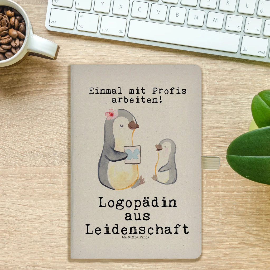 Baumwoll Notizbuch Logopädin aus Leidenschaft Notizen, Eintragebuch, Tagebuch, Notizblock, Adressbuch, Journal, Kladde, Skizzenbuch, Notizheft, Schreibbuch, Schreibheft, Beruf, Ausbildung, Jubiläum, Abschied, Rente, Kollege, Kollegin, Geschenk, Schenken, Arbeitskollege, Mitarbeiter, Firma, Danke, Dankeschön, Logopädin, Logopädie, Studium